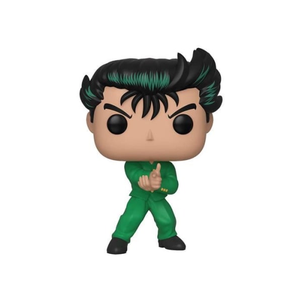 Funko Pop! Animation Yu Yu Hakusho: Yusuke - FUNKO - Yusuke Figure - Man - Toy - Svart
