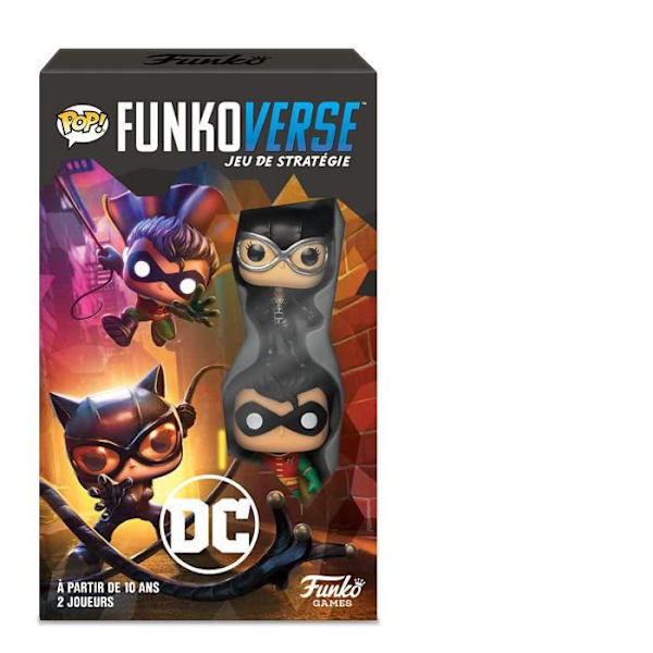 POP! Funkoverse - DC Strategy Game - 2 Figurer (franska)