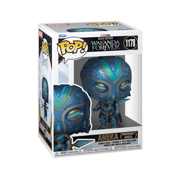 Black Panther Wakanda Forever Aneka Midnight Angel Pop! Vinyl