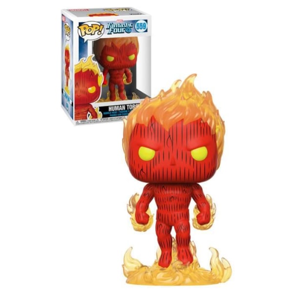 Funko Pop! Marvel: 4 Fantastic - Human Torch