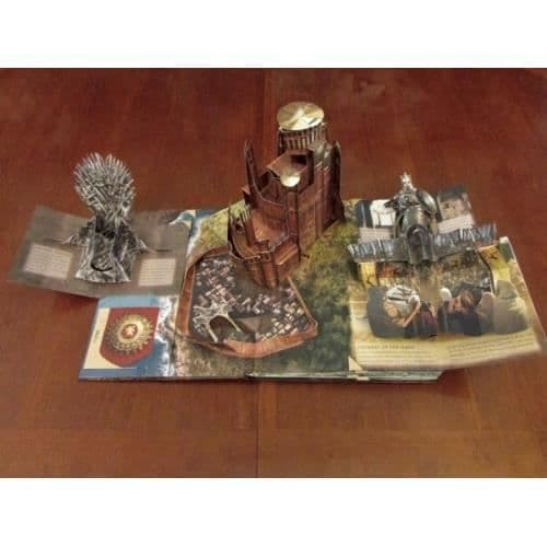 Guide Pop-Up - Game of Thrones - Westeros - 5 Utfällbara Planscher - Illustrerad Utgåva - Samlarbok