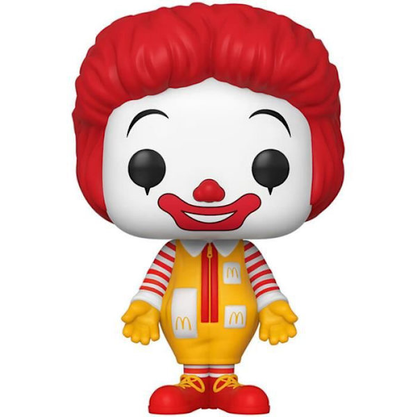 Funko Pop! N°85 – Mainoskuvakkeet – Ronald Mcdonald, Micromania-Zing, ranskalainen videopelien ja popkulttuurin ykkönen. Retro