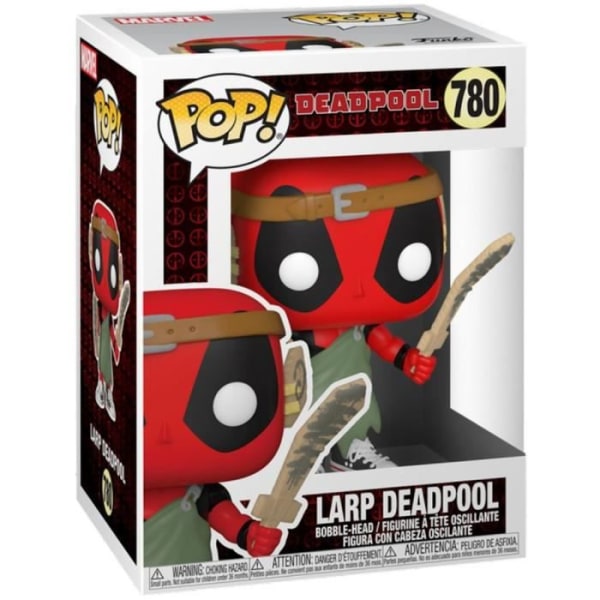 Funko Pop! Marvel: Deadpool 30:e - Nerd Deadpool