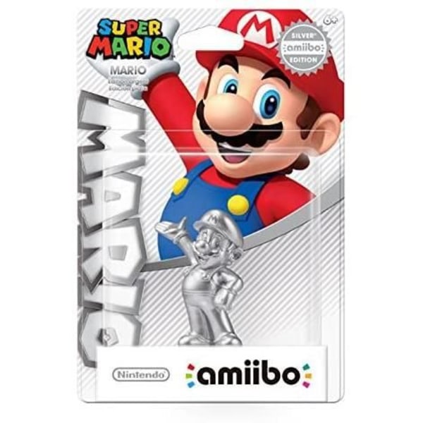 Amiibo - Super Mario: Mario Silver Edition -