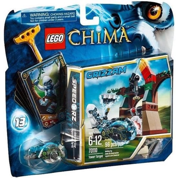 LEGO Chima Speedorz Supreme Tower - Gorilla Grizzam - 92 delar