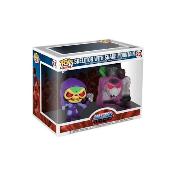 POP! Masters of the Universe - FUNKO - Snake Mountain m/Skeletor - Unisex - Svart - 9 cm Flerfärgad