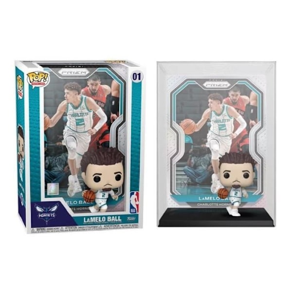 NBA Basketball Figur - LaMelo Ball Trading Card Pop Cover 10 cm