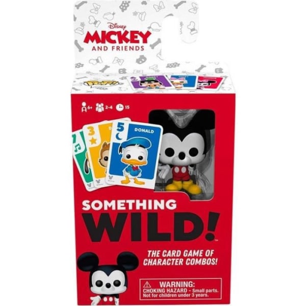 KORTSPEL - Funko Something Wild Card Game - Mickey & Friends (engelska) Flerfärgad