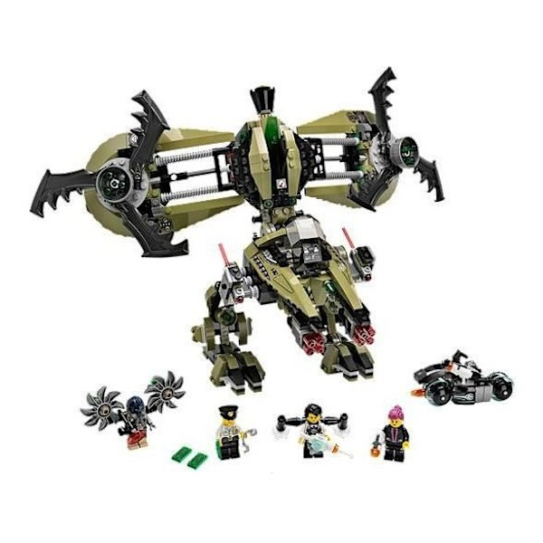 LEGO AGENTS byggesett - PSYCLONE SKEPPET - 589 delar - Från 9 år Mång