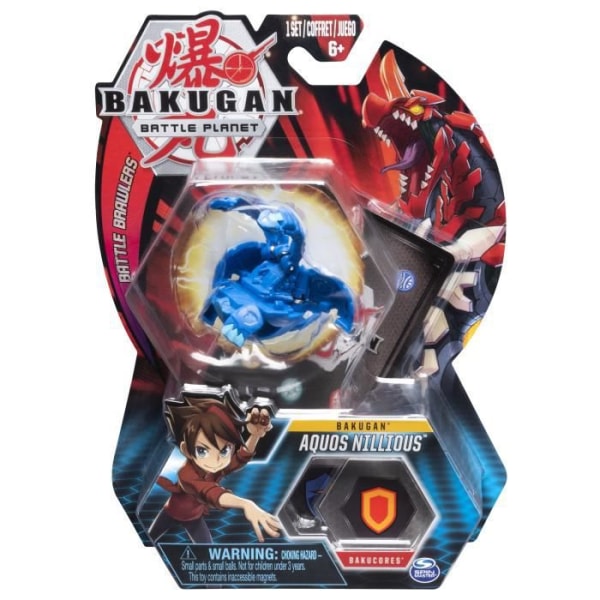 Bakugan-hahmo - PACK 1 BAKUGAN - Satunnainen malli - Taito- ja keräilypeli 6-vuotiaille ja sitä vanhemmille lapsille