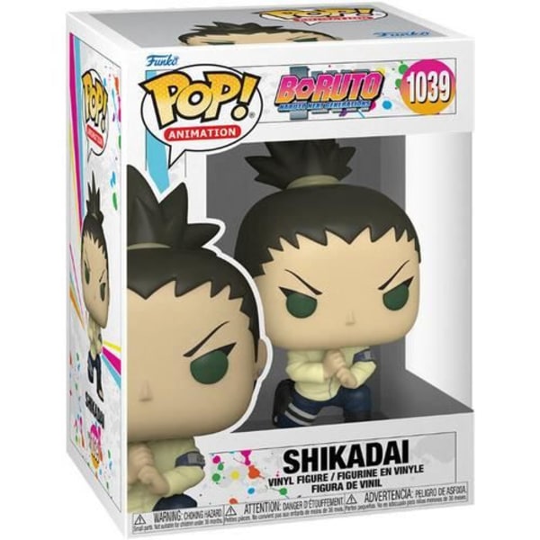 FUNKO POP! ANIMATION: Boruto- Shikadai [] Vinylfigur Flerfärgad