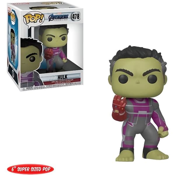 Figurine - Funko - Avengers: Endgame - Hulk - 15 cm - POP! Oversized
