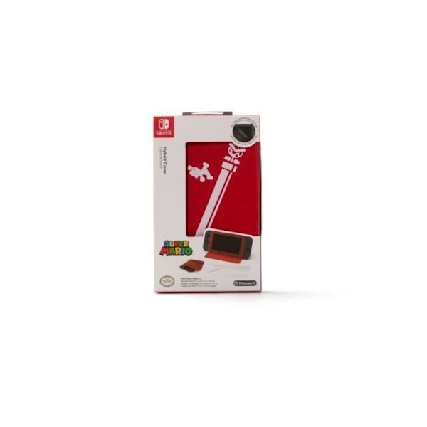 Mario Hybrid Case för Nitendo Switch - Röd Röd