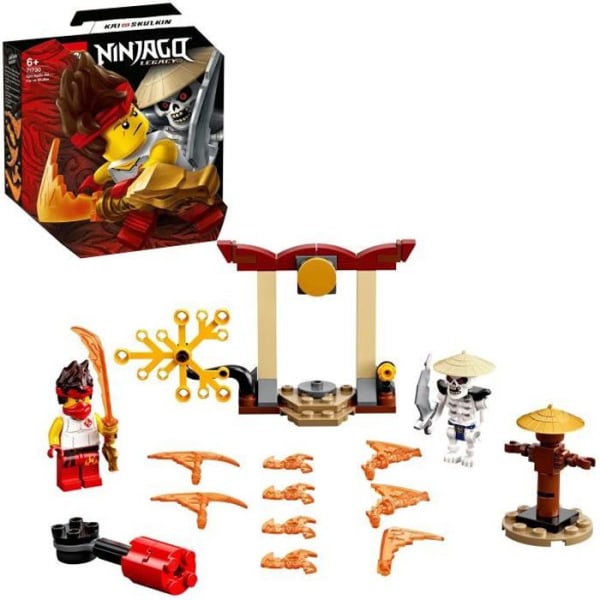 LEGO® NINJAGO® 71730 Kai vs. Skulkin Ninja-spel, episk stridsspel med en  roterande stridsplattform 79de | Fyndiq