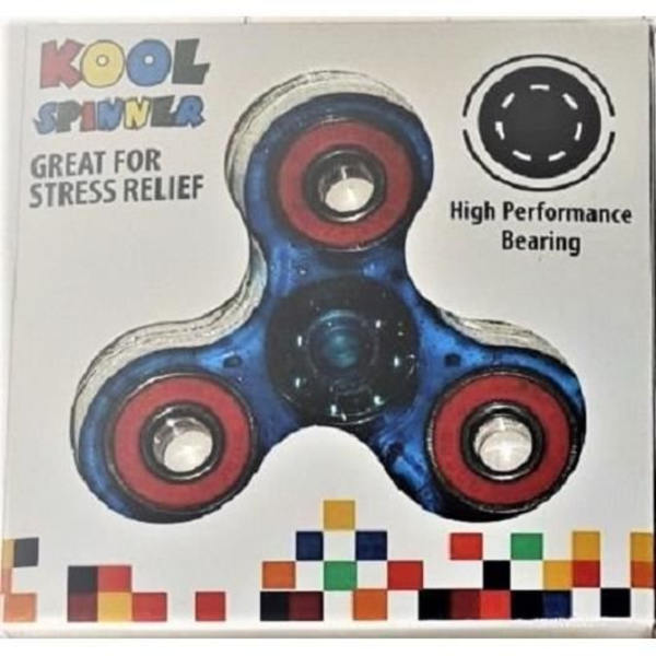 Glitter spinner - My spinner - Original model - Ubrydelig ABS kvalitet - 6 trendy farver