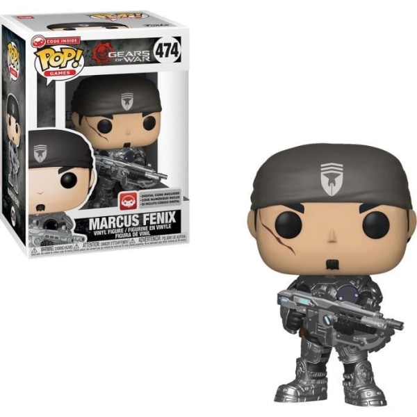 Figurko Funko Pop! Spil: Gears of War S3 - Marcus