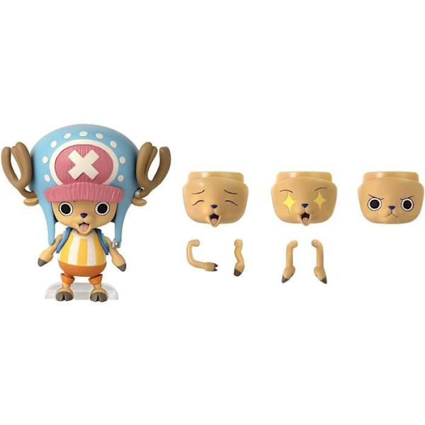 Anime Heroes Chopper -hahmo One Piecesta - Bandai Flerfärgad