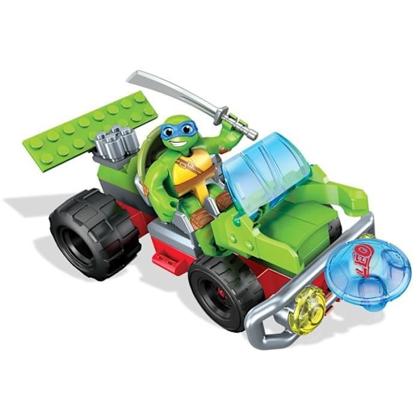 Byggelegetøj - MEGA BLOKS - Ninja Turtles - Half Shell Heroes - Leo actionbold