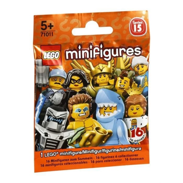 Minihahmot - LEGO - 71011 - 60 pussin laatikko - 16 hahmoa - Sekalaiset - Alkaen 5 vuotta