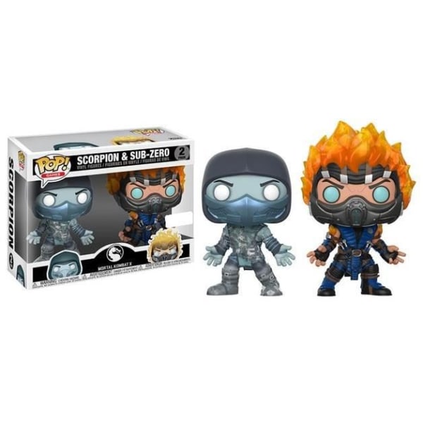 Funko POP! Moral Kombat X Scorpion & Sub-Zero Game Stop Exklusivt