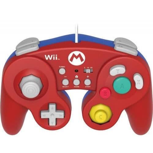 Spelkontroll - Nintendo - Game Cube - Röd - Trådad - Smash Bros Special Röd