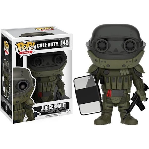 Funko Pop! Call of Duty - Juggernaut - Vihreä ja musta - Virallisesti lisensoitu - Lapsi - Unisex - Pop! Grönt och svart