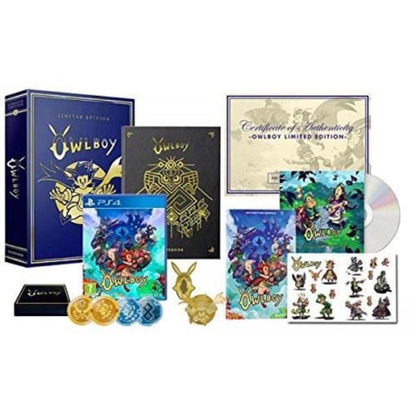 Äventyrsspel - Owlboy - Begränsad upplaga - Begränsad upplaga - Flerplattformar - 2D Visuellt fantastiskt
