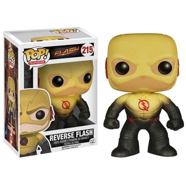 Figurine - Funko Pop! - Flash: Reverse Flash - 10cm - Under officiel licens - Sort