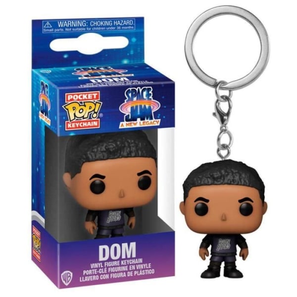 Funko Space Jam 2 Dom nøglering - - - Ocio Stock Svart