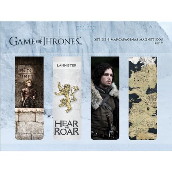 GAME OF THRONES MAGNEETTISET KIRJANMERKISET C