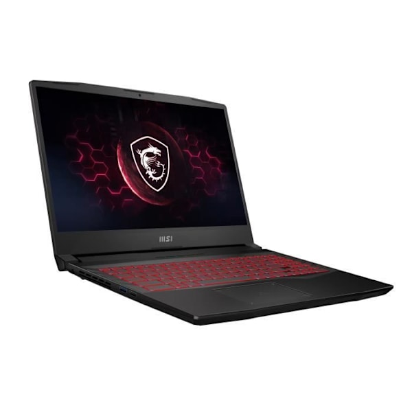 MSI GL66 12UEK 454XFR PULSE bærbar - 15,6" - CORE I5 12500H - 16 GB RAM - 512 GB SSD