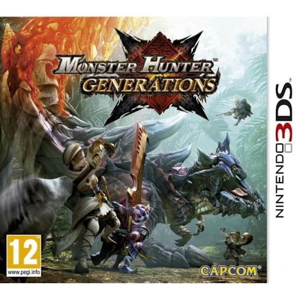 Monster Hunter Generations Peli 3DS