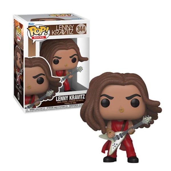 FUNKO POP! KIVIOT: LENNY KRAVITZ – KERÄYTTÄVÄ VINYYLIKUVA