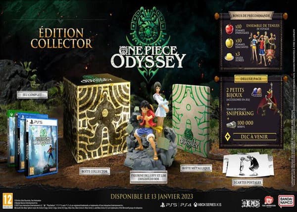 Videospel - ONE PIECE - Odyssey Samlarutgåvan - PS5 - RPG - Blu-Ray - 12+