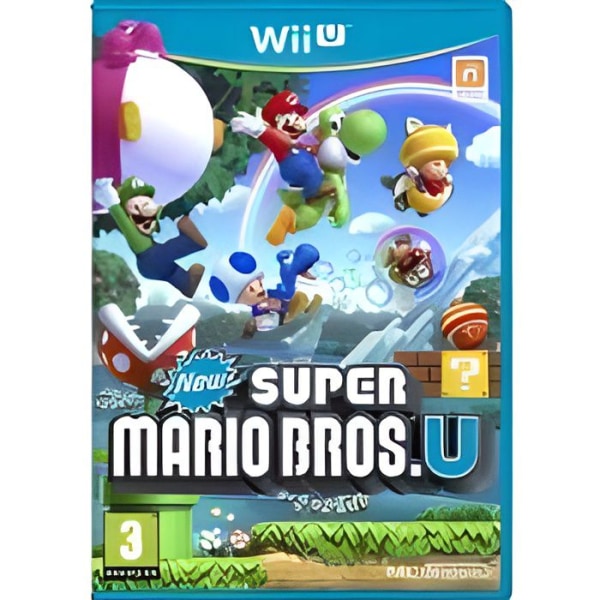 Nyt Super Mario Bros U Wii U-spil