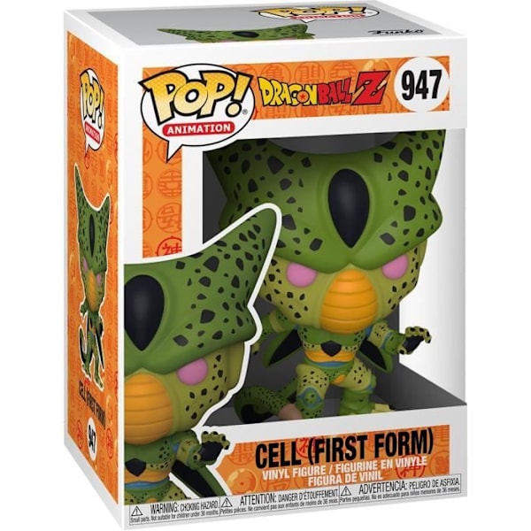 Funko pop! Animation: Dragon Ball Z S8 - Cell (First Form)