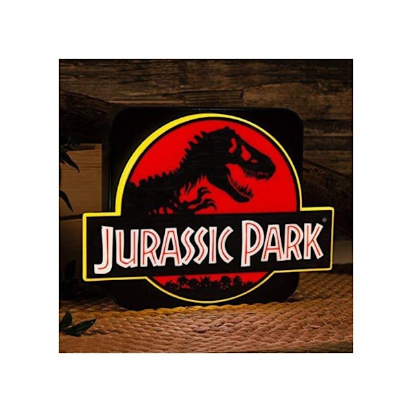 Sengebordslampe - Jurassic Park - Multifarvet - LED - Plastisk - One size Flerfarvet