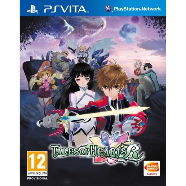 Videopeli - Namco Bandai - Tales of Hearts R - Seikkailu - PS Vita - Standard-versio Vit