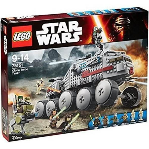 Rakennuslelu - LEGO - Clone Turbo Tank - 1140 osaa - Star Wars Vit