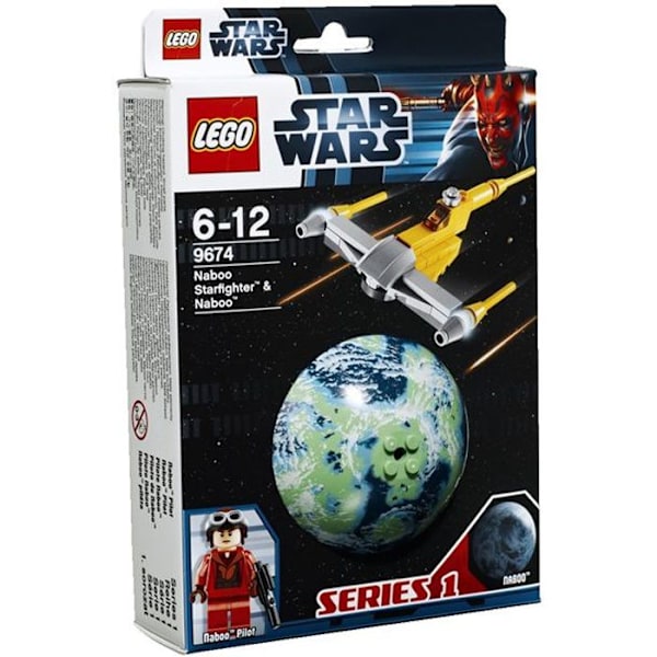 Lego Star Wars - Naboo Starfighter & Naboot