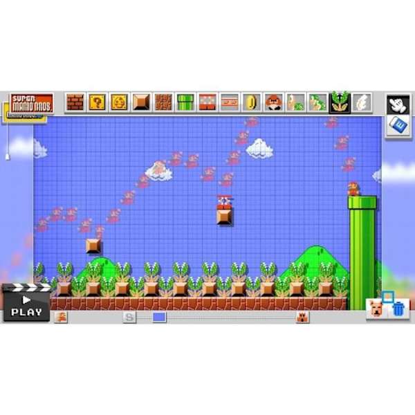 Super Mario Maker Wii U-spel