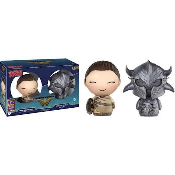 Funko Dorbz Wonder Woman Figur: Wonder Woman och Ares Grå och brun