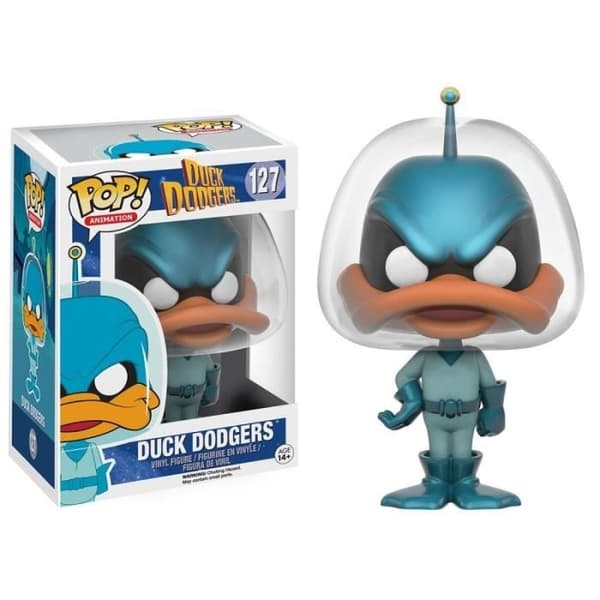 Figur - FUNKO - Duck Dodgers - 10cm - Vinyl - Multifarvet