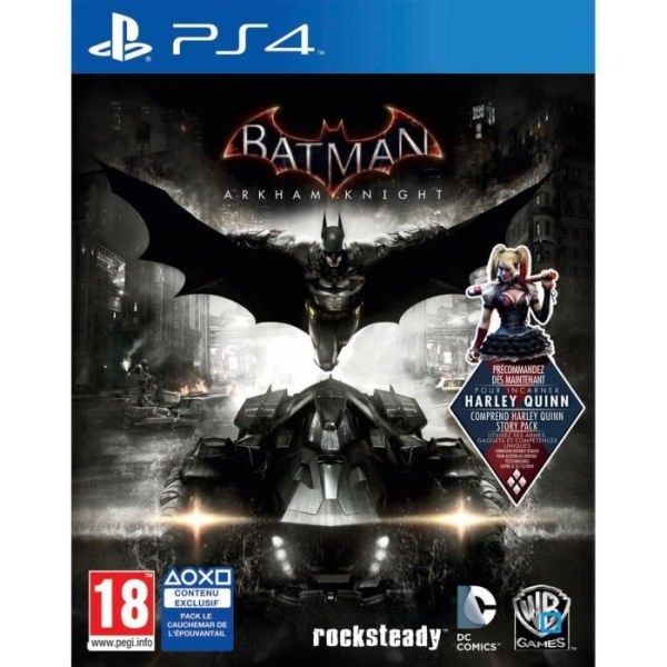 Batman Arkham Knight PS4-spel Vit