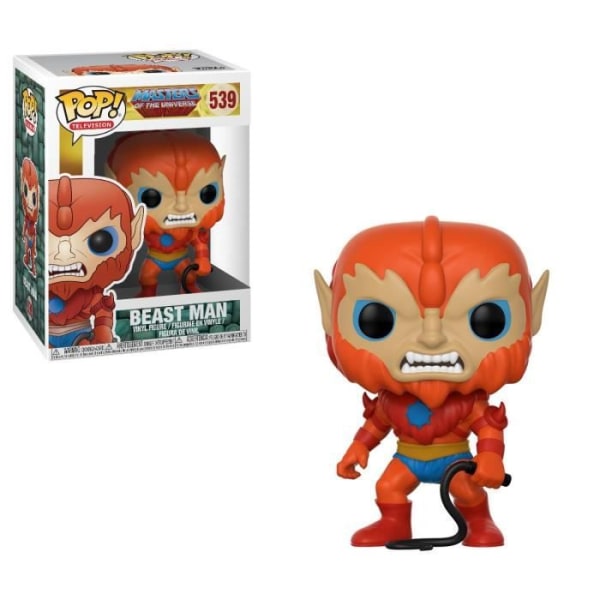 Funko Pop! Masters of the Universe: Beast Man - Pop! - Officiellt licensierad - Vuxen - Brun