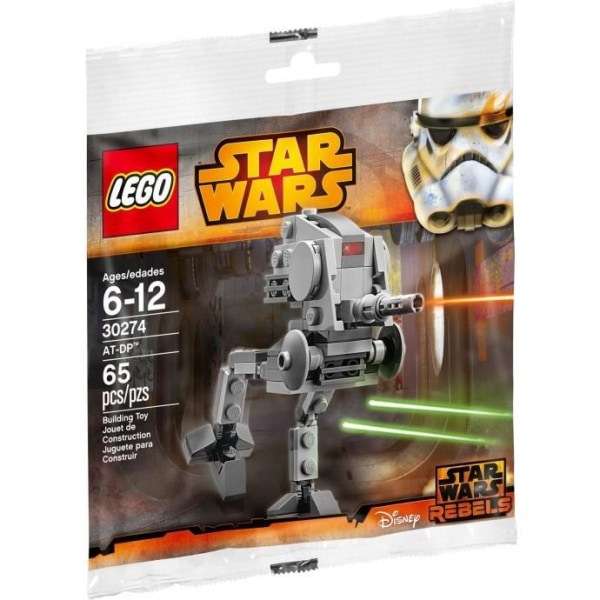 Lego Star Wars 30274 AT-DP - LEGO - Polybag med MINI-WALKER - Star Wars - Barn - Vit - 65 delar