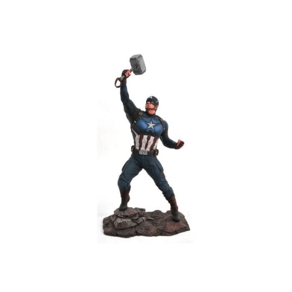 Marvel Gallery Figurine - Kapteeni Amerikka Mjolnir Endgame 23cm