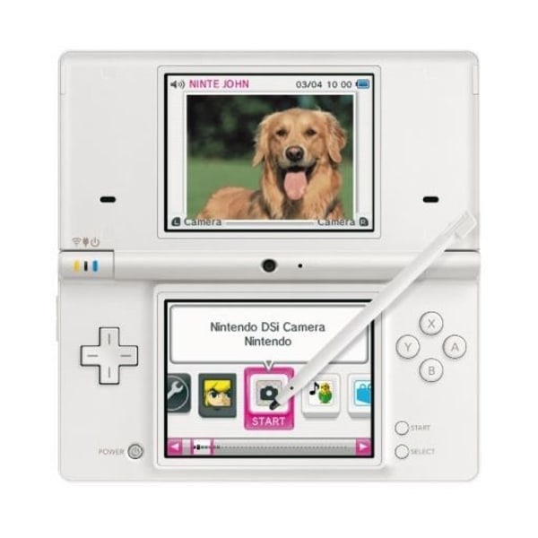 NINTENDO DSi VIT KONSOL / NINT SPELKONSOL