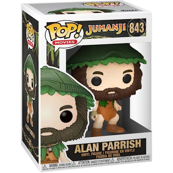 Funko Pop! Filmer: Jumanji - Alan Parrish Flerfärgad