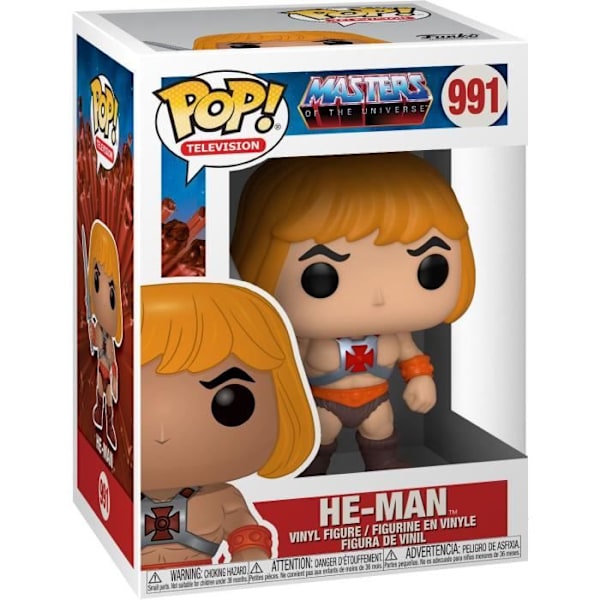 Funko Pop! Animaatio: MOTU-He-Man Hej mannen